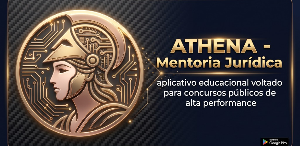 ATHENA Mentoria Jurídica — Banner Oficial